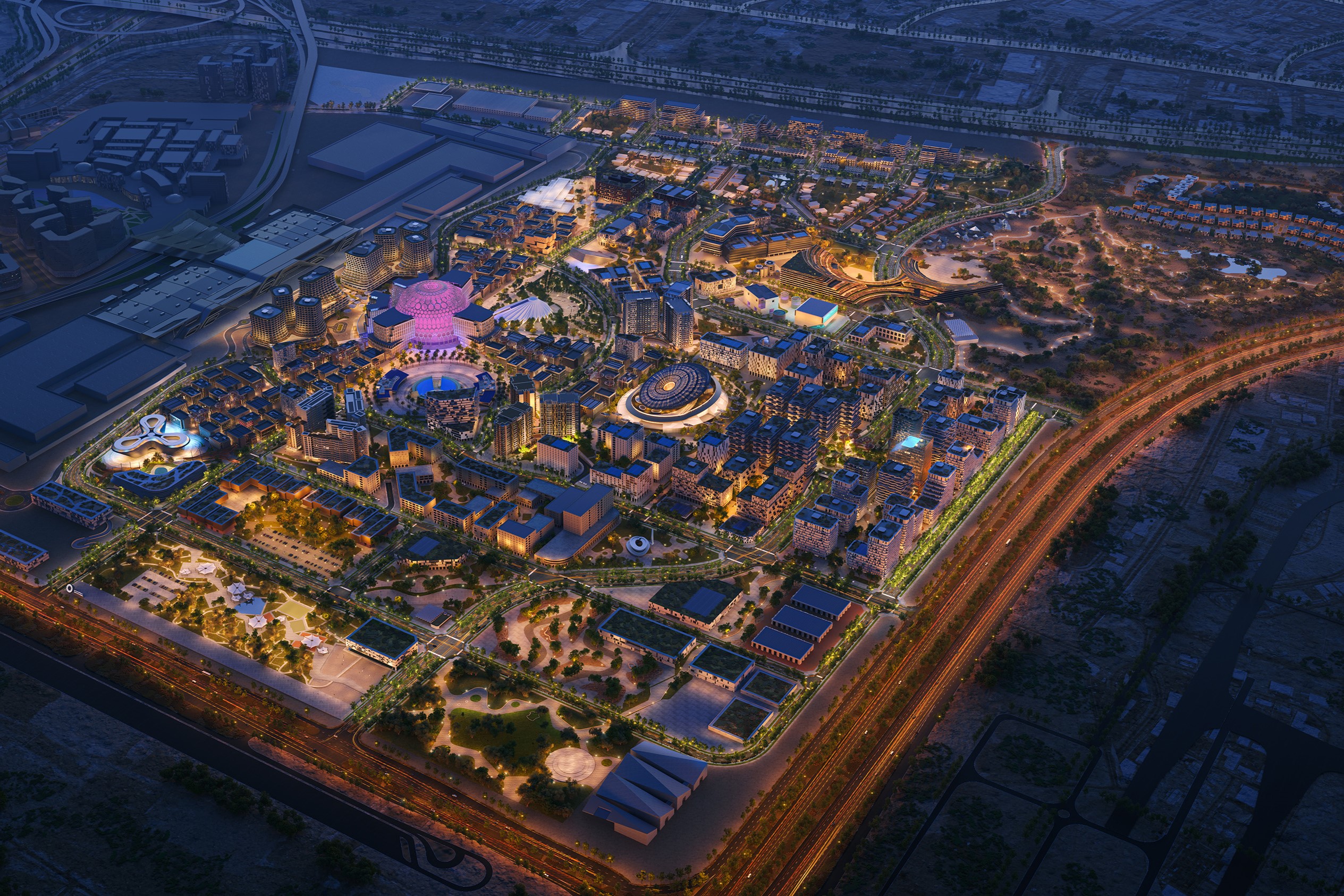 Expo City Dubai Framework Plan — SLA